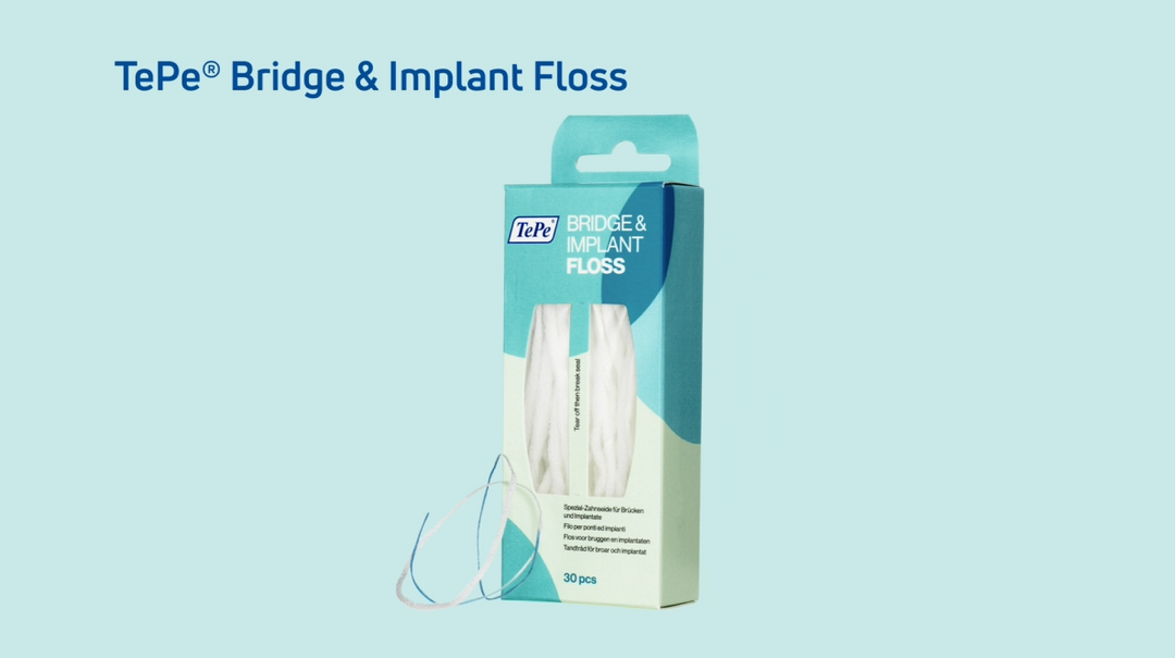 TePe® Bridge and Implant Floss