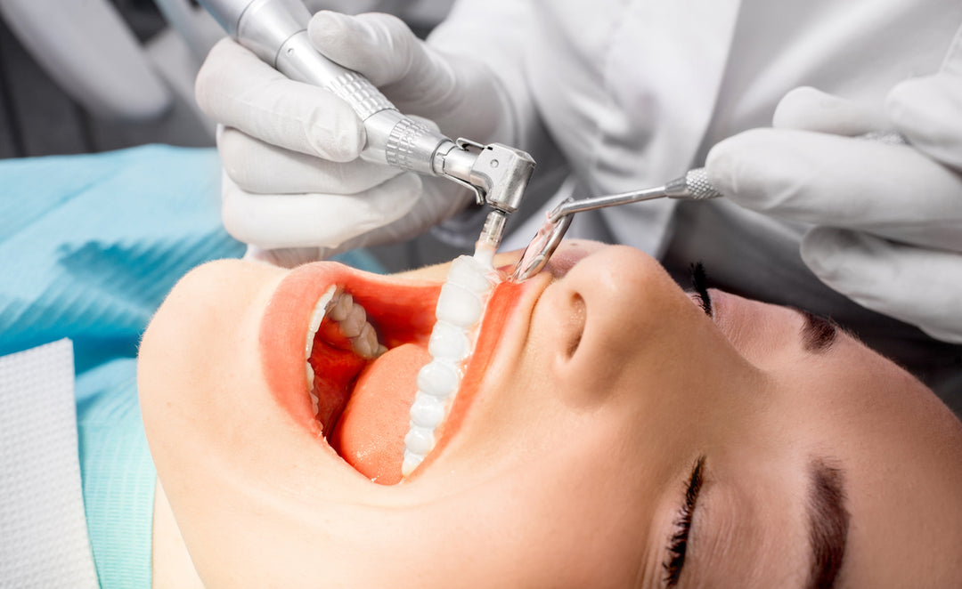 What is deep cleaning when visiting the dentist?