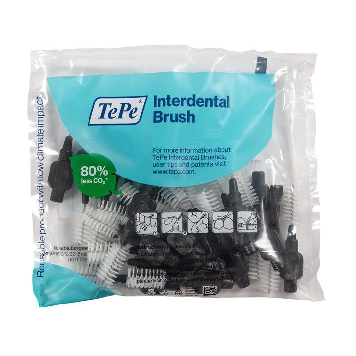 TePe® Interdental Brushes Original Black - 1.5 mm (ISO 8)